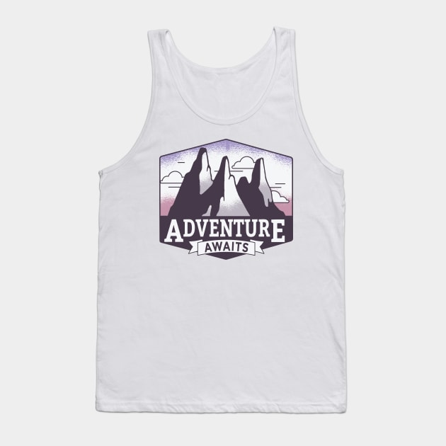 Adventure awaits Tank Top by LR_Collections